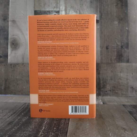 Who Made God?: Searching for a Theory of Everything Edgar Andrews Hardcover - Picture 2 of 5